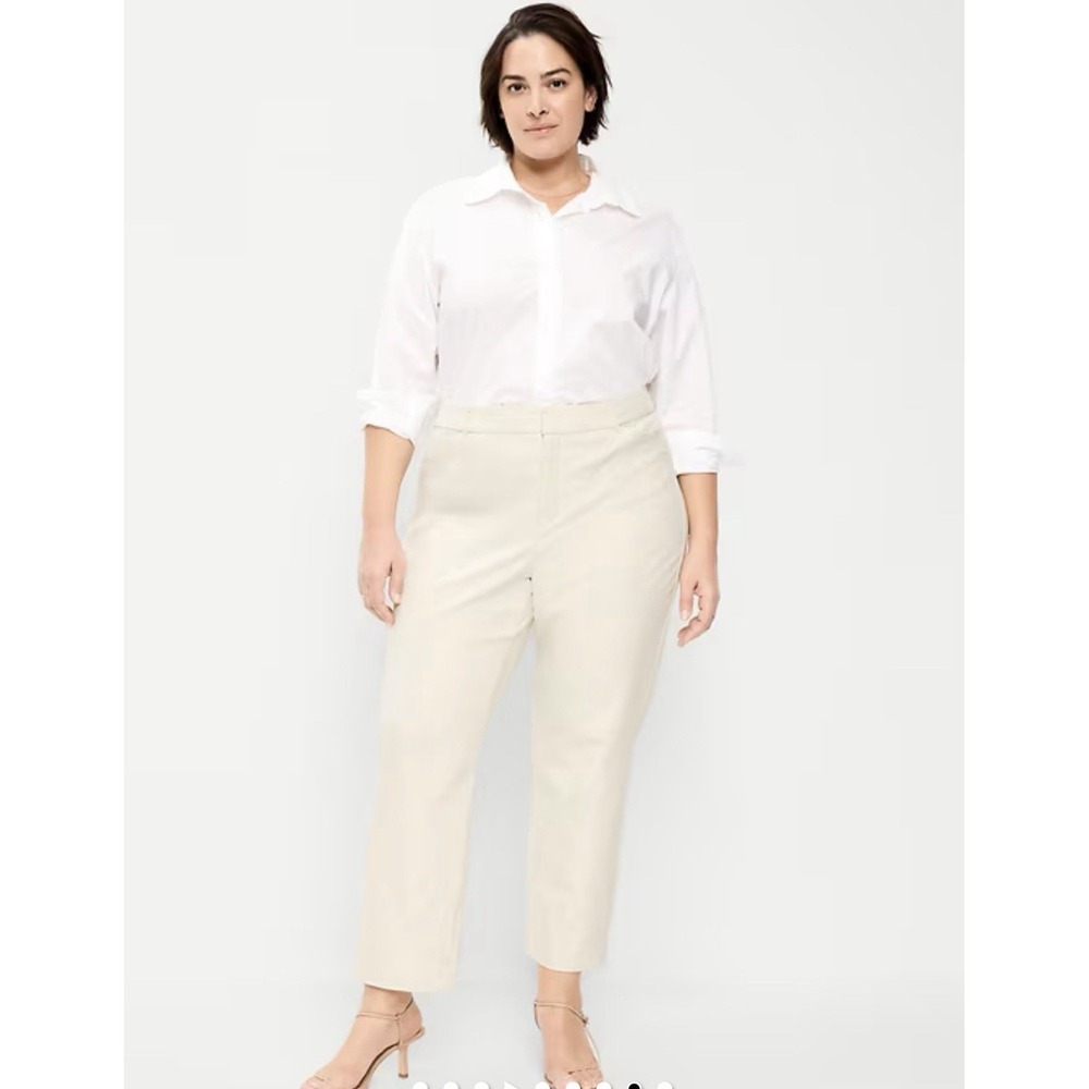 Old Navy High-Rise Pixie Straight Ankle Pants – Size 20 – NWT